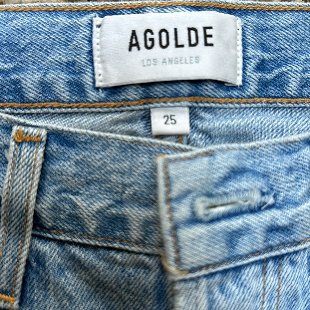 Agolde Riley High Rise jeans - Picture 2 of 4